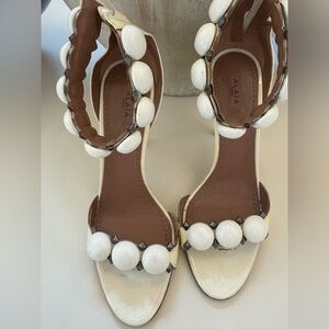 Alaia White Sandal